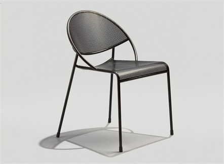 美式個性簡易鐵藝咖啡廳靠背椅